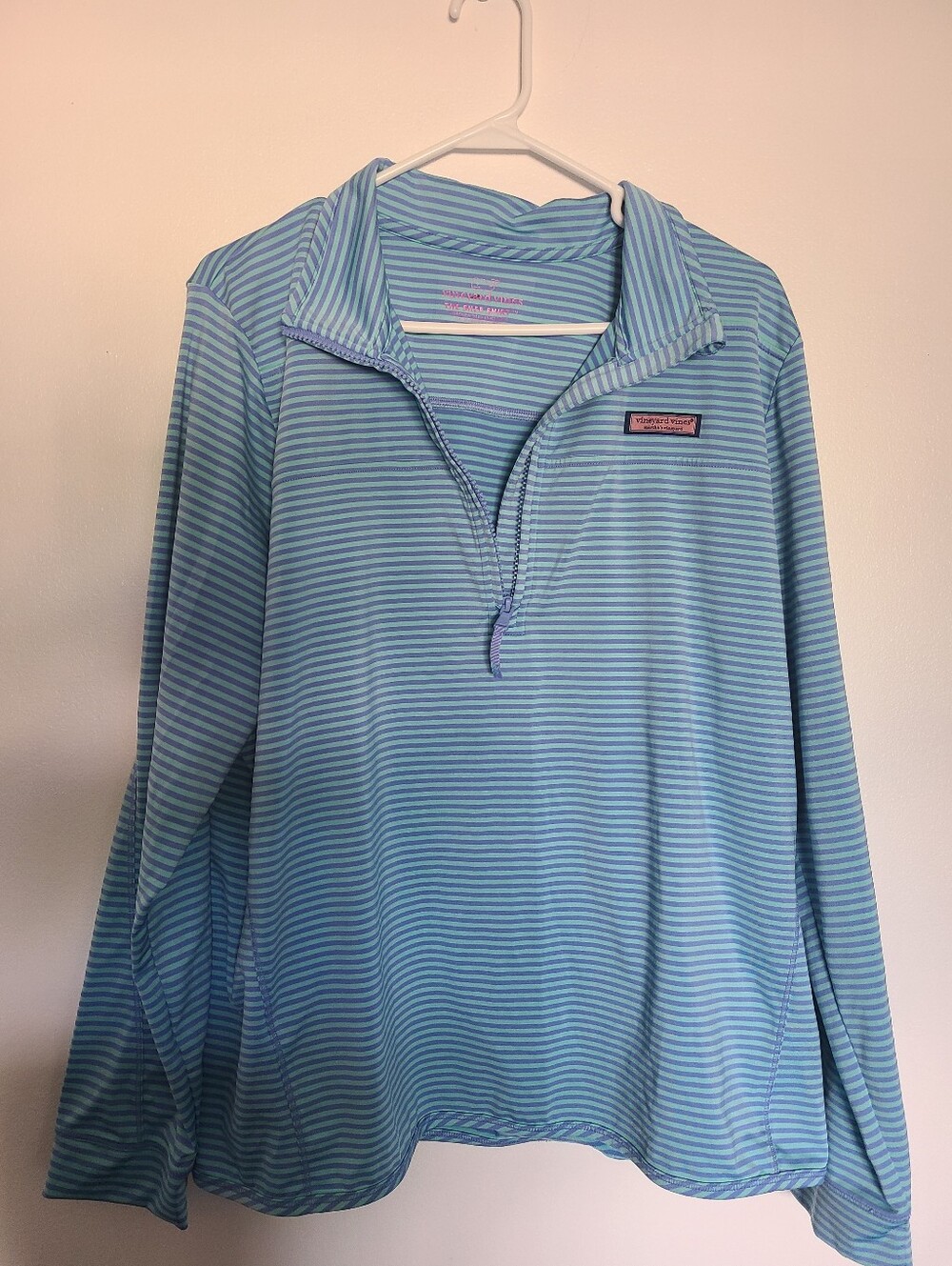 Vineyard Vines Martha's Vineyard The Shep Shirt Striped Pullover Wmns Size 2X